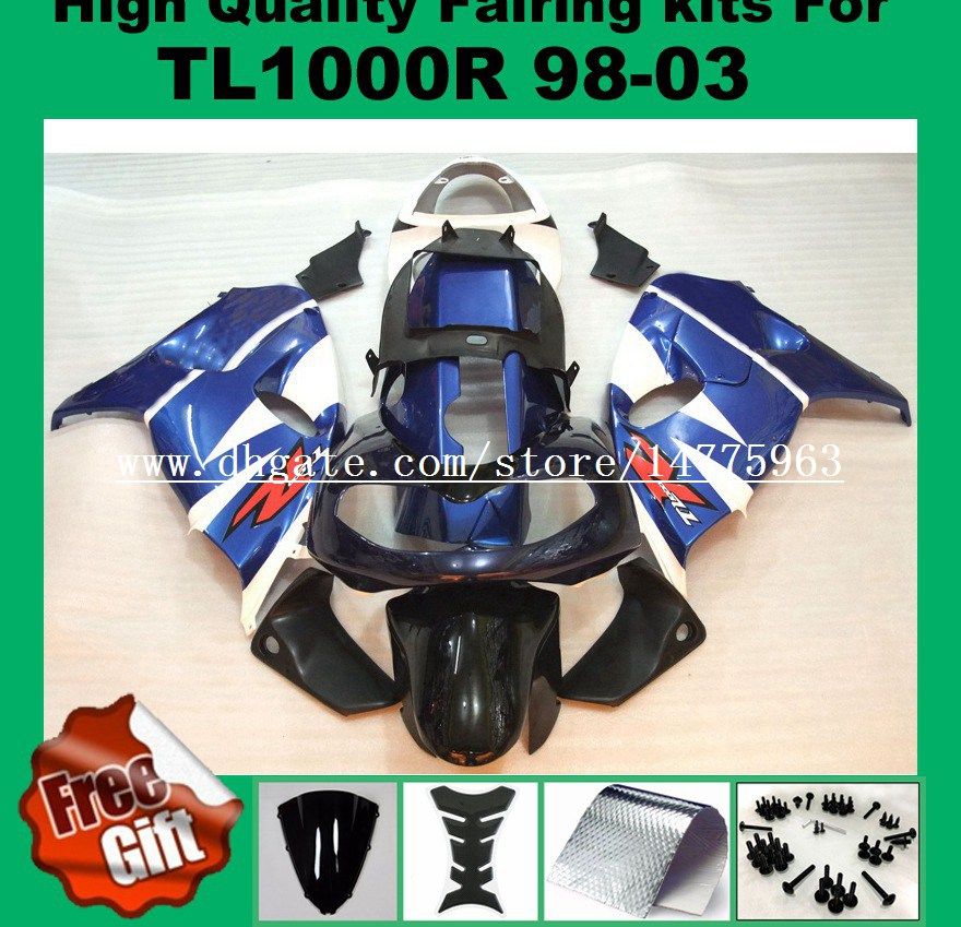 Fullset Fairing Kits For SUZUKI TL1000R 1998 1999 2000 2001 2002 TL1000