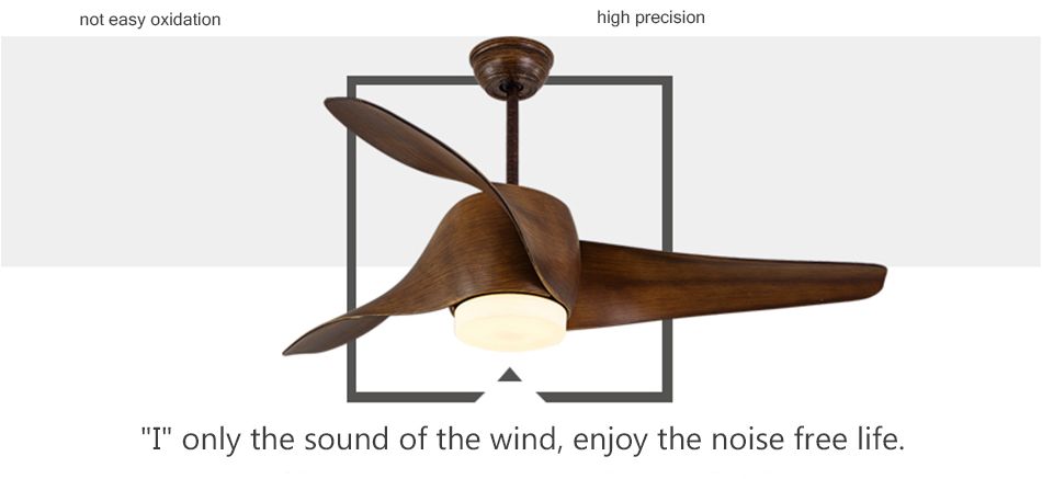 2020 Sove Brown White Without Light Ceiling Fan With Lights Remote