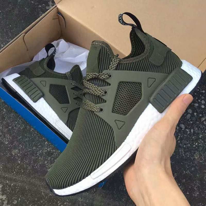 NMD XR1 Fall Olive Green Sneakers Women 