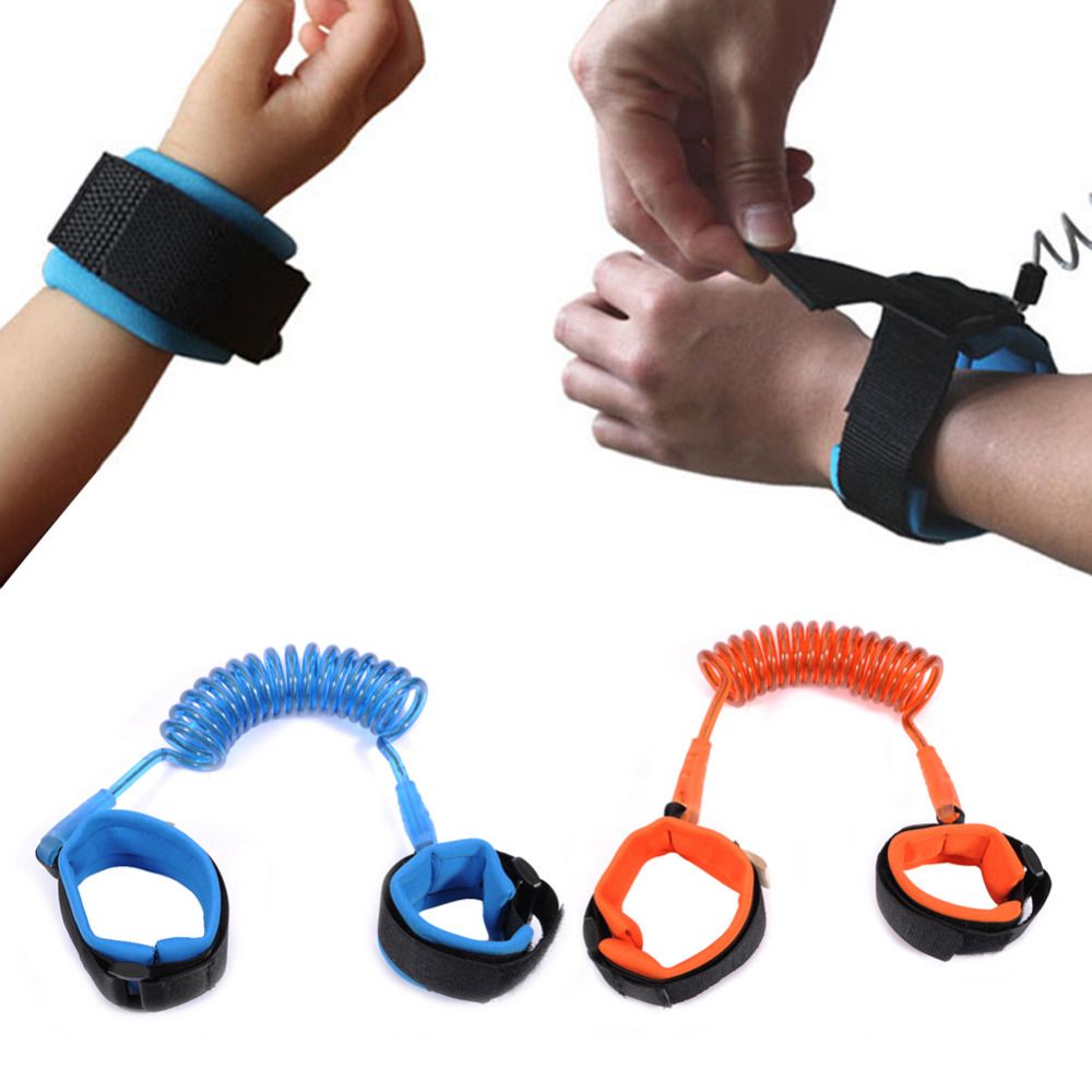 Sicherheitsgurt Baby Kinder Leine Anti-Verloren Wristband Strap Handgelenk Bügel 