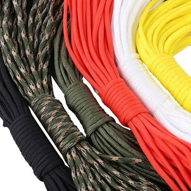 10M 7 Core Paracord String 33FT Camping Hiking Rope Parachute Cord
