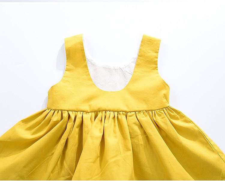 6 meses a 3 años de nuevo vestido de verano para niñas bebés, ropa de  algodón