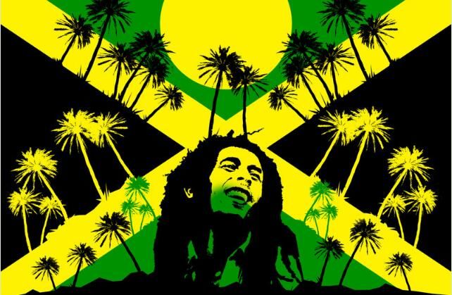 drapeau jamaica bob marley