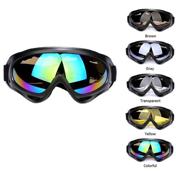 2020 Black Frame UV400 Snow Ski Goggles Men Over Glasses Anti Fog Lens