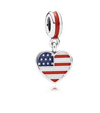pandora american flag charm pandora american flag charm