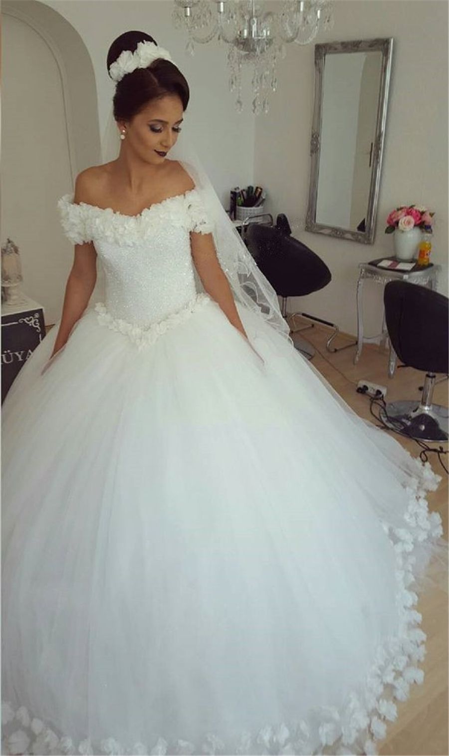wedding dresses with bling corset