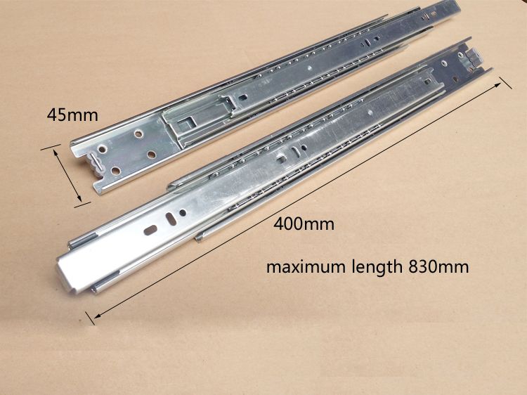 Teleskopschiene Fur Aufliegende Montage Schienen Tragkraft Bis 60 Kg Gedotec Schubladenschienen Vollauszug 550 Mm Kugelfuhrung Accuride 5517 60 1 Paar Schwerlast Auszuge Fur Kuchen Schranke