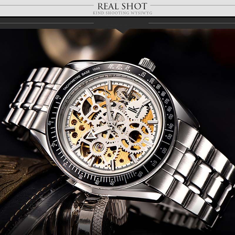 ik colouring skeleton watch