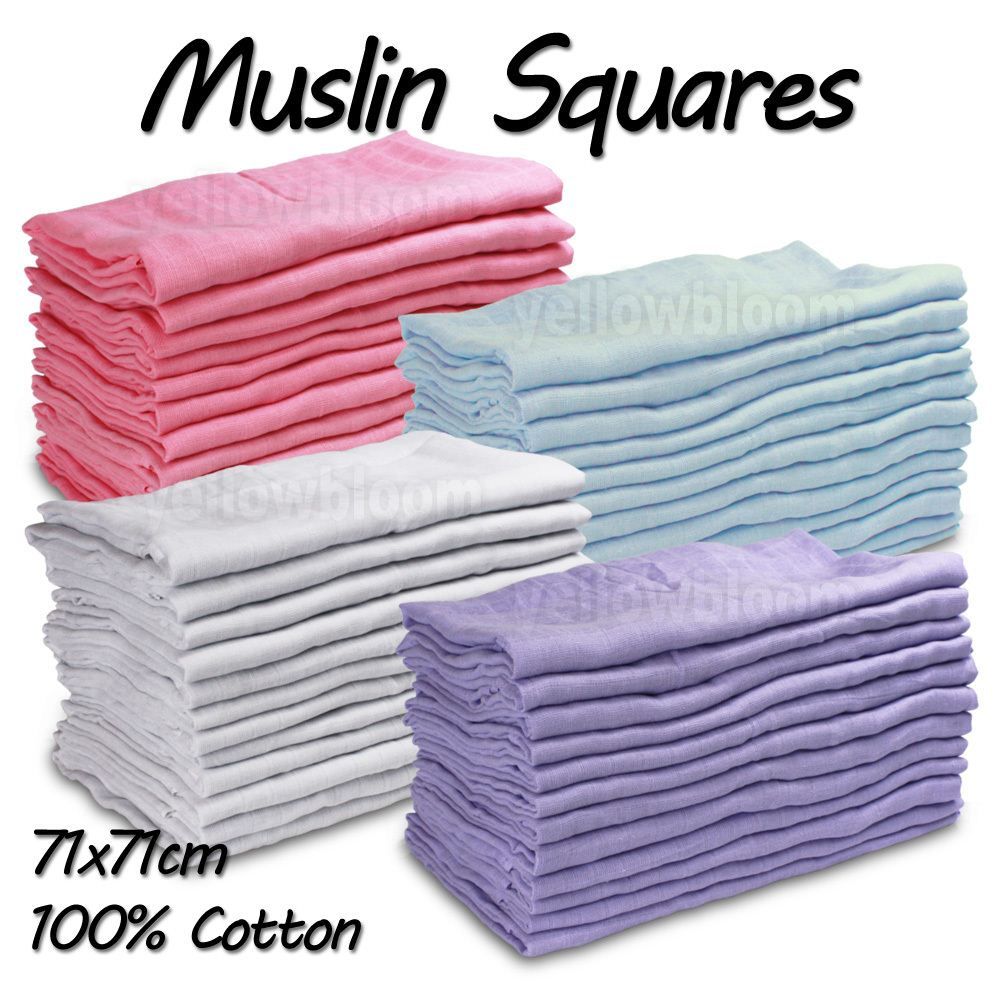 muslin squares