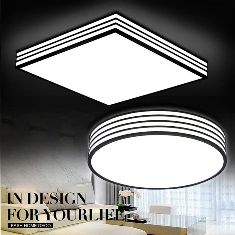 2019 Super Bright Round Square Dimmable Led Ceiling Lights 24w 36w