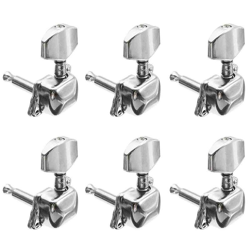 2021 Wholesale 3R+3L Acoustic Guitar String Semiclosed Tuning Pegs