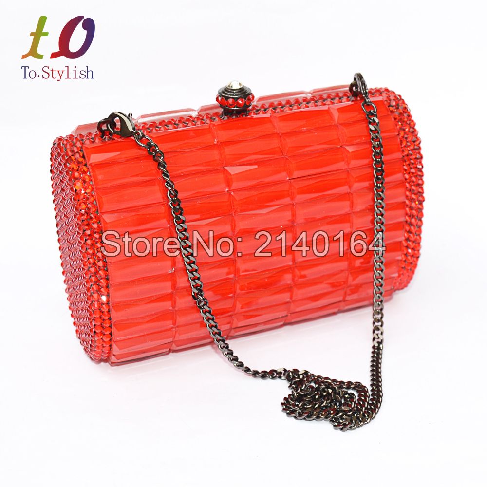 Acquistare Elegante Pochette Da Sera Piccola Rossa Con Borsa Da Pranzo In  Pietra Con Cena In Oro, Borsa Da Banchetto Con Festività In Metallo 88291  Economico | Consegna Veloce E Qualità | It.Dhgate