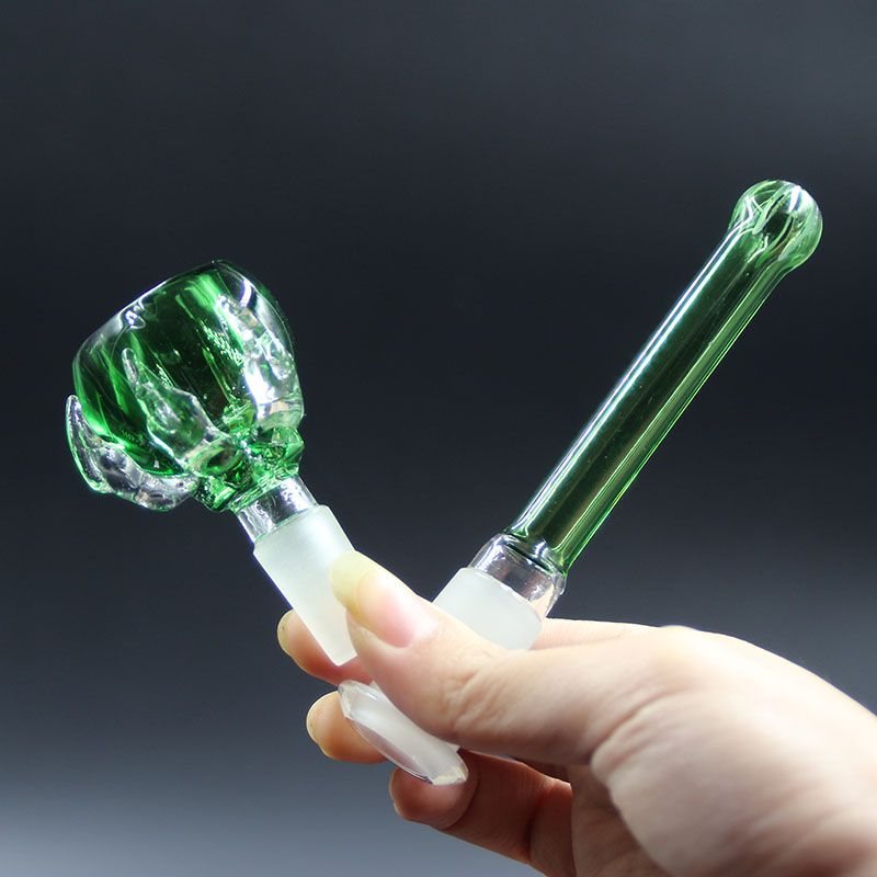 Newest Glass Downstem 14.5mm 18.8mm Female 14mm Thick Glass Bowl