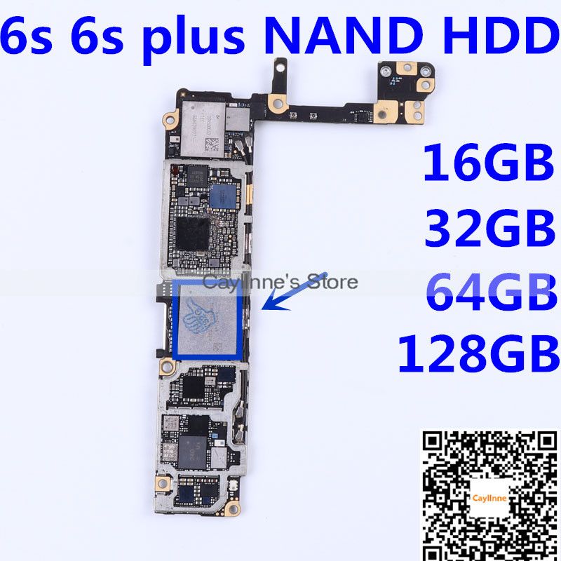 For Iphone 6s Plus Nand Flash Memory Ic Hardisk 16gb 32gb 64gb 128gb Hdd Chip Icloud Unlock Programmed With Serial Number With Balls Parts Repair Phone Quality Cell Phone Repair From Cayllnne
