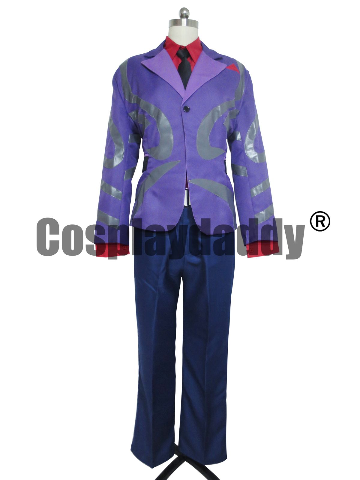 Tokyo Ghoul Tsukiyama Shuu Red Suit Uniform Cosplay Costume Custom-made