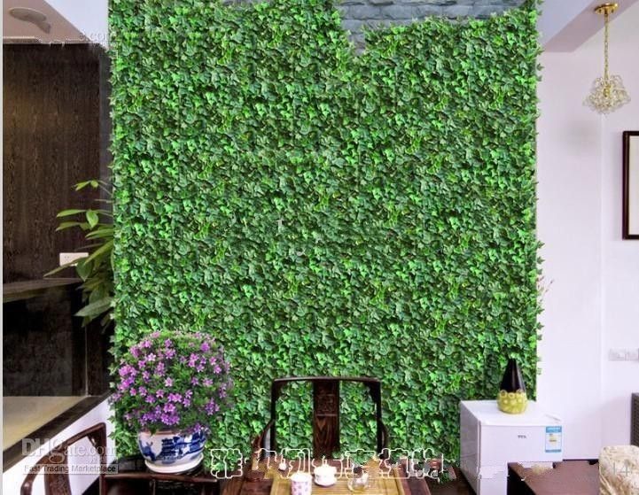 2019 250CM Artificial Ivy Leaf Artificial Fake Hanging Vine Plants Green Leaves Garland Plants Vine Fake Foliage Home Wall Decorations Supplies From