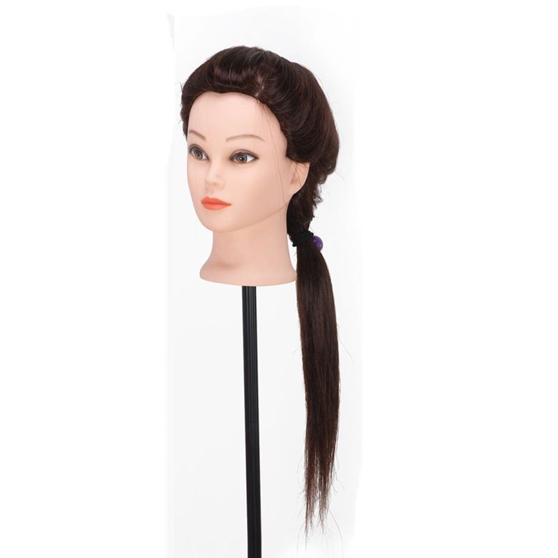 mannequin head to practice makeup and hair