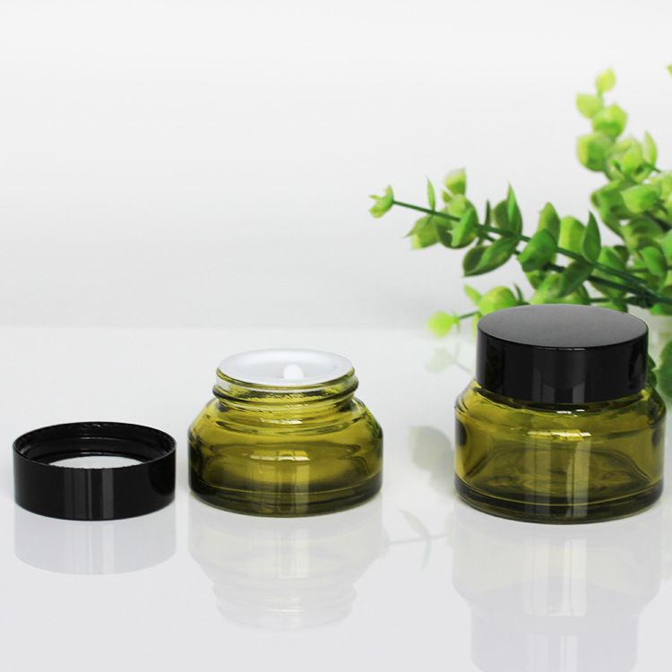 Download 15g 30g Olive Green Glass Cream Jar With Black Lid Cosmetic Jar Packing For Sample Eye Cream Bottles Free Dhl From Ximomovaporshop 354 36 Dhgate Com