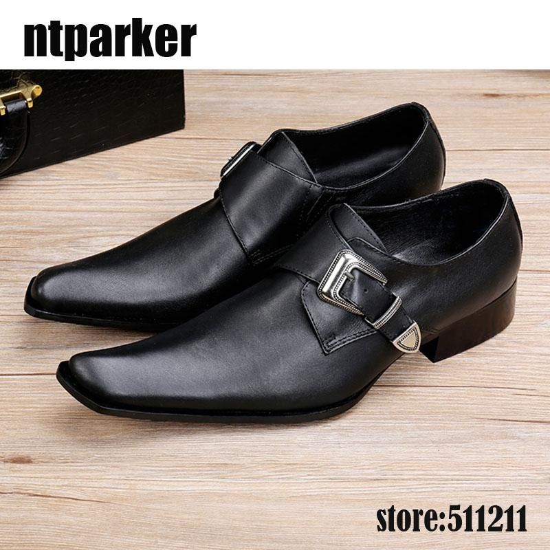 square toe formal shoes