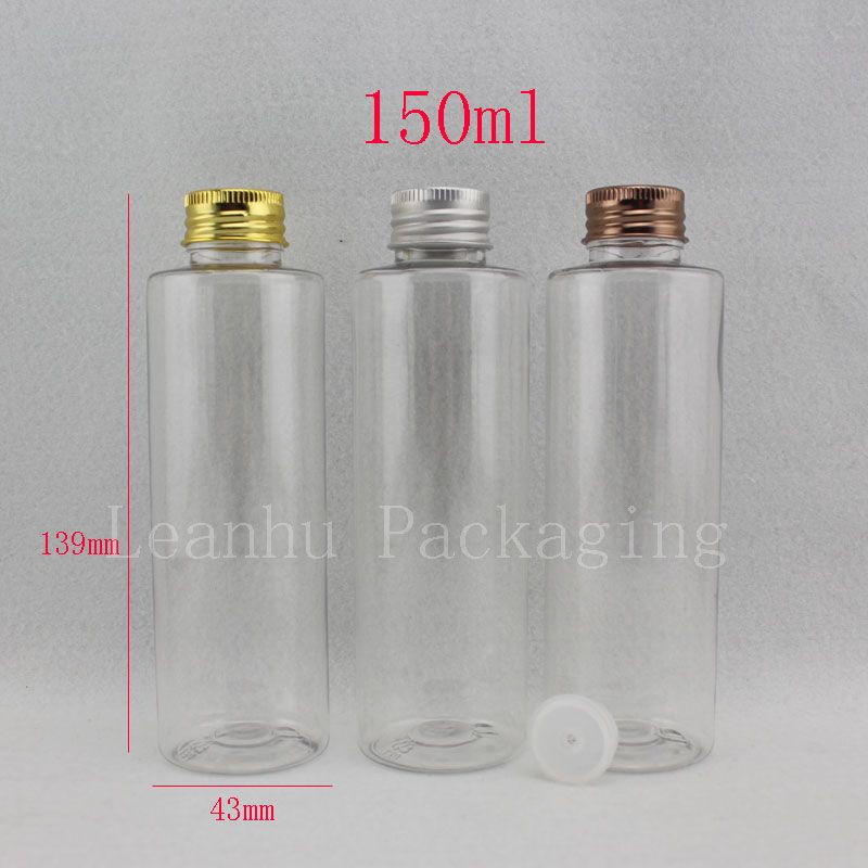 150 Ml Transparent Cosmetics Plastic Bottle 150cc Empty Lotion Container Screw Cap Personal Care Pet Shampoo Essential Oil Vintage Perfume Bottles With Glass Stoppers Atomizer Perfume Bottles From Yi001 66 32 Dhgate Com