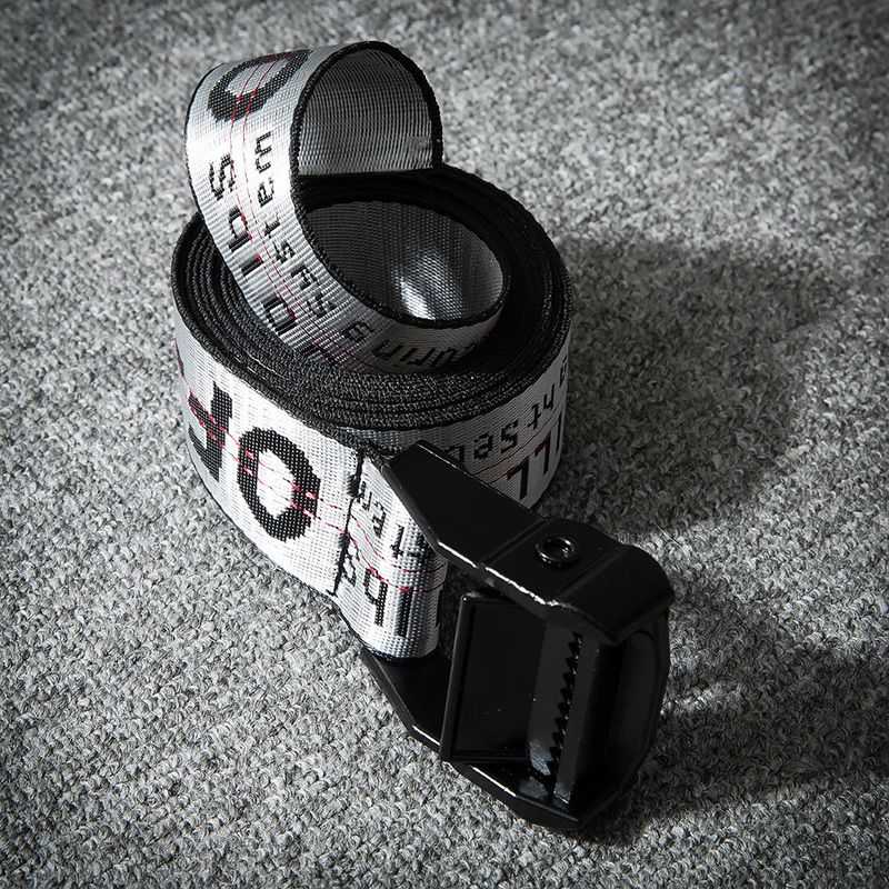 Silver 200CM 2019 New Off White Belt White