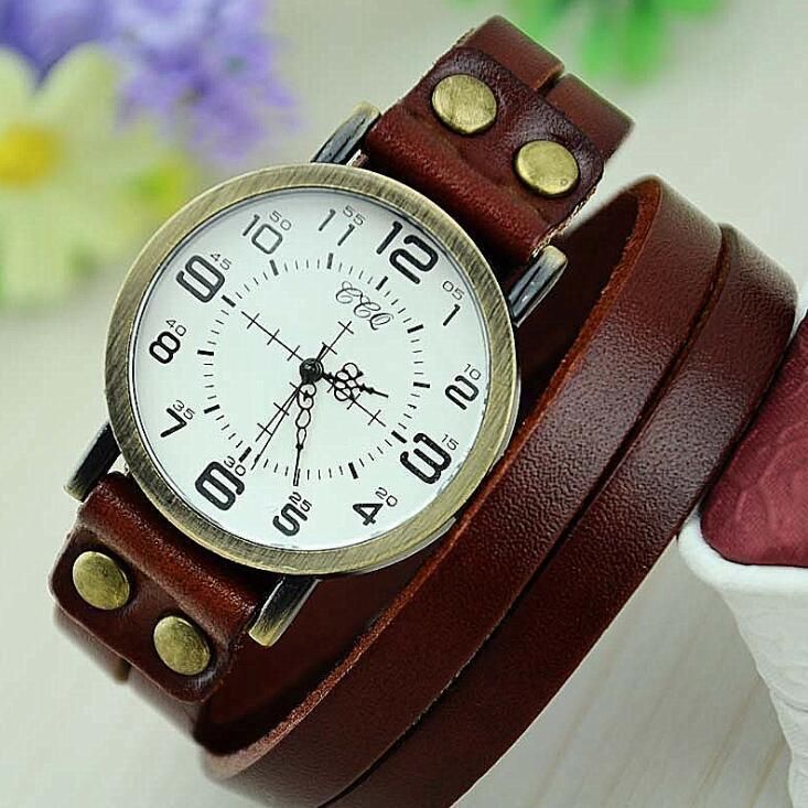 leather bracelet watch