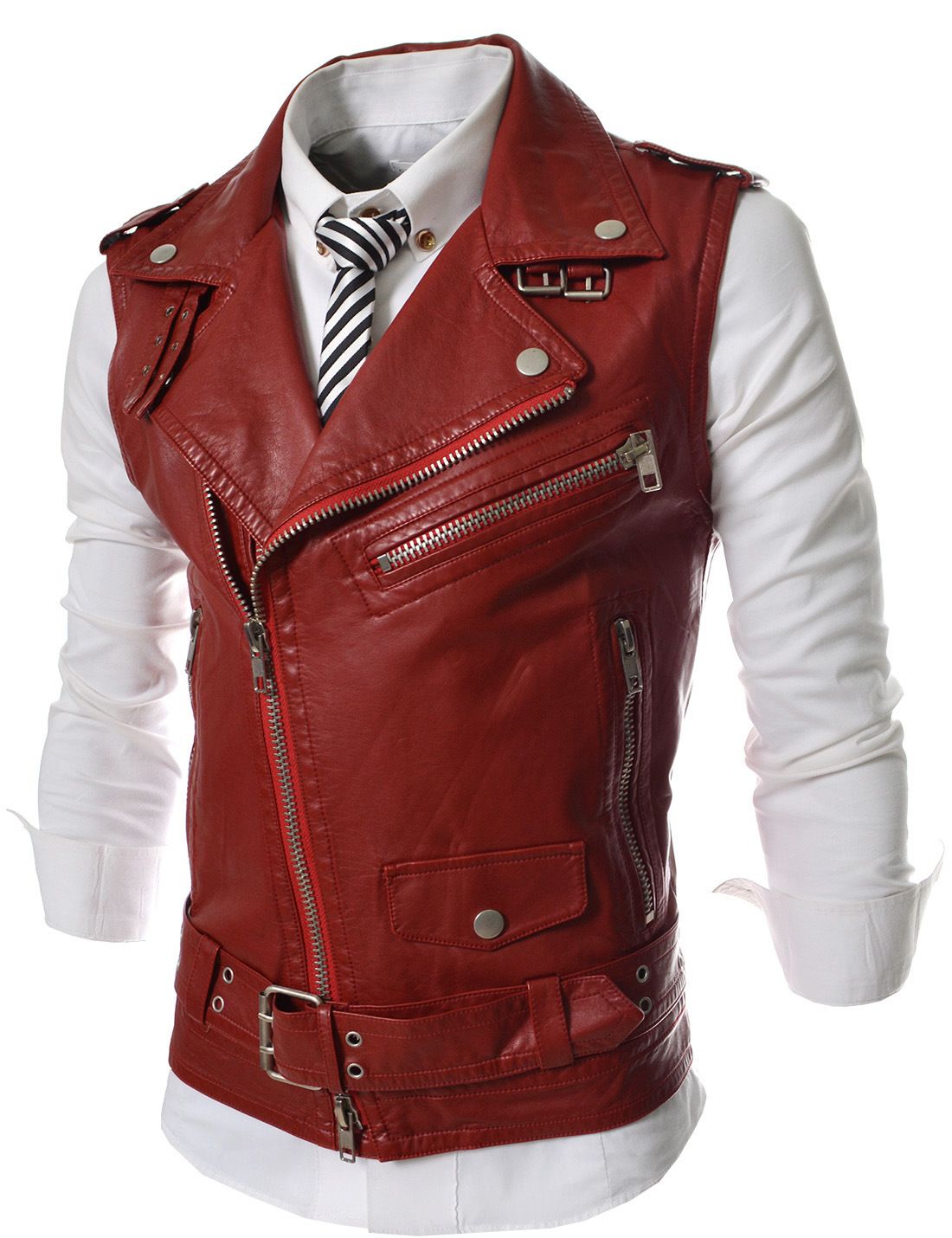 steampunk leather jacket mens