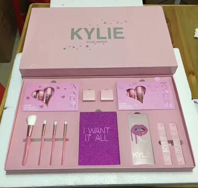 2017 NUEVA KYLIE LA QUIERO TODA LA CAJA GRANDE CON LA BOLSA Kylie Jenner Colección de 2017 NUEVA KYLIE LA QUIERO TODA LA CAJA GRANDE CON LA BOLSA Kylie Jenner Colección de