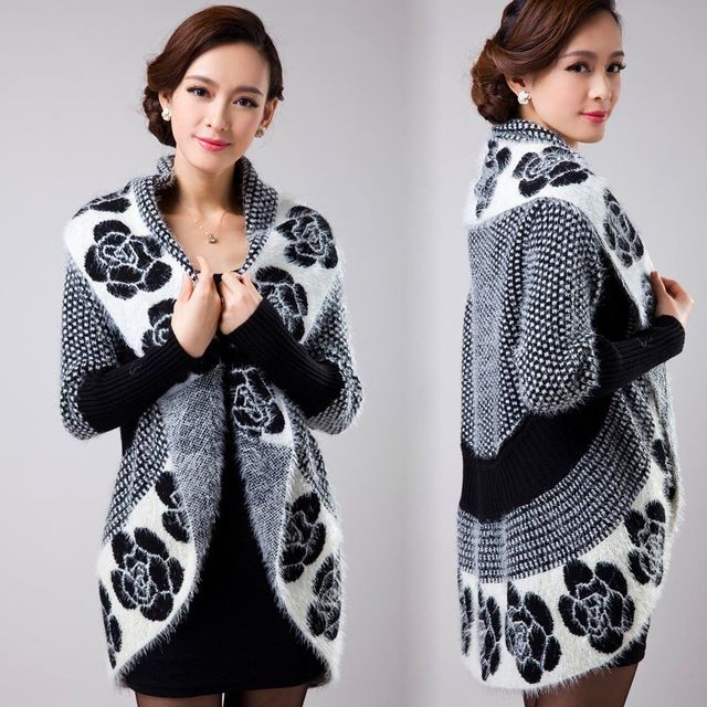 woolen long sweaters for ladies
