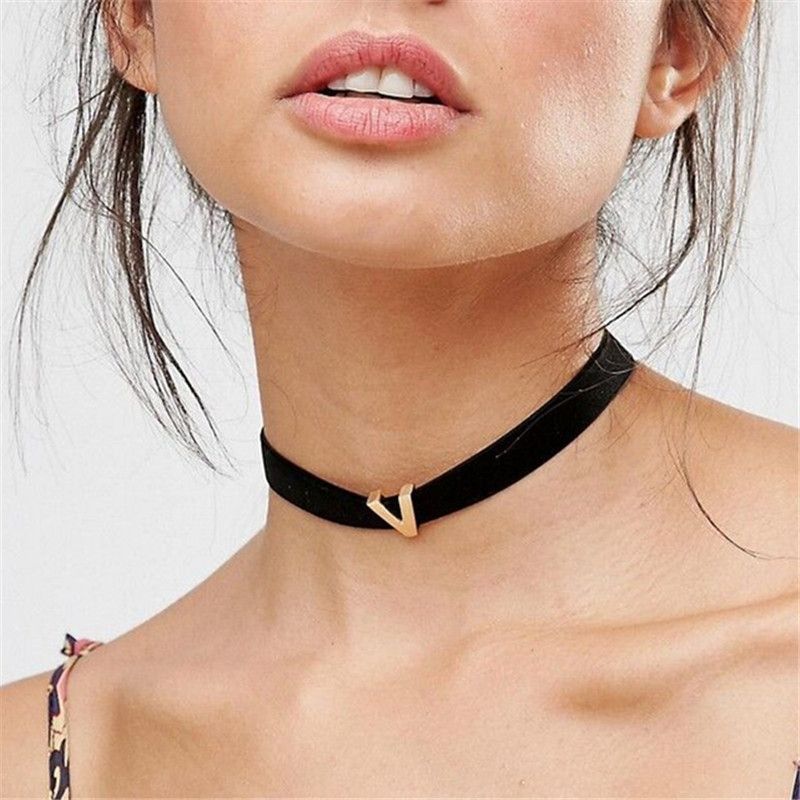 Simple Choker Necklace Gift 
