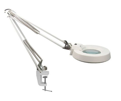2020 10x Desk Clip On Magnifying Glass Lamp Lighted Illuminated