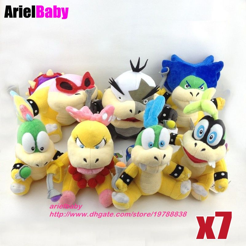 mario character plushies