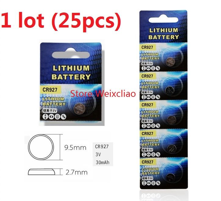 1 Cr927 3v Lithium Li Ion Button Cell Battery Cr 927 3 Volt Li Ion Coin Batteries Best Car Battery Car Battery Replacement From Weixcliao 14 59 Dhgate Com