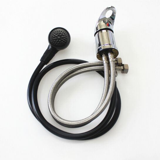 2020 Wholesale Stainless Steel Basin Faucet Chrome Shampoo Bed