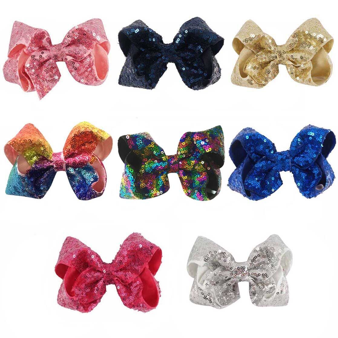 3,4 or 5 Inch Red Velvet And Gold Glitter Christmas Children/'s Hair Bow