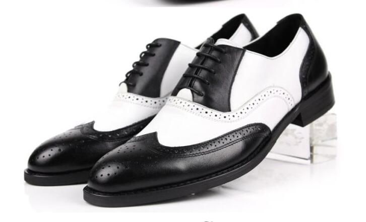 mens casual leather oxford shoes