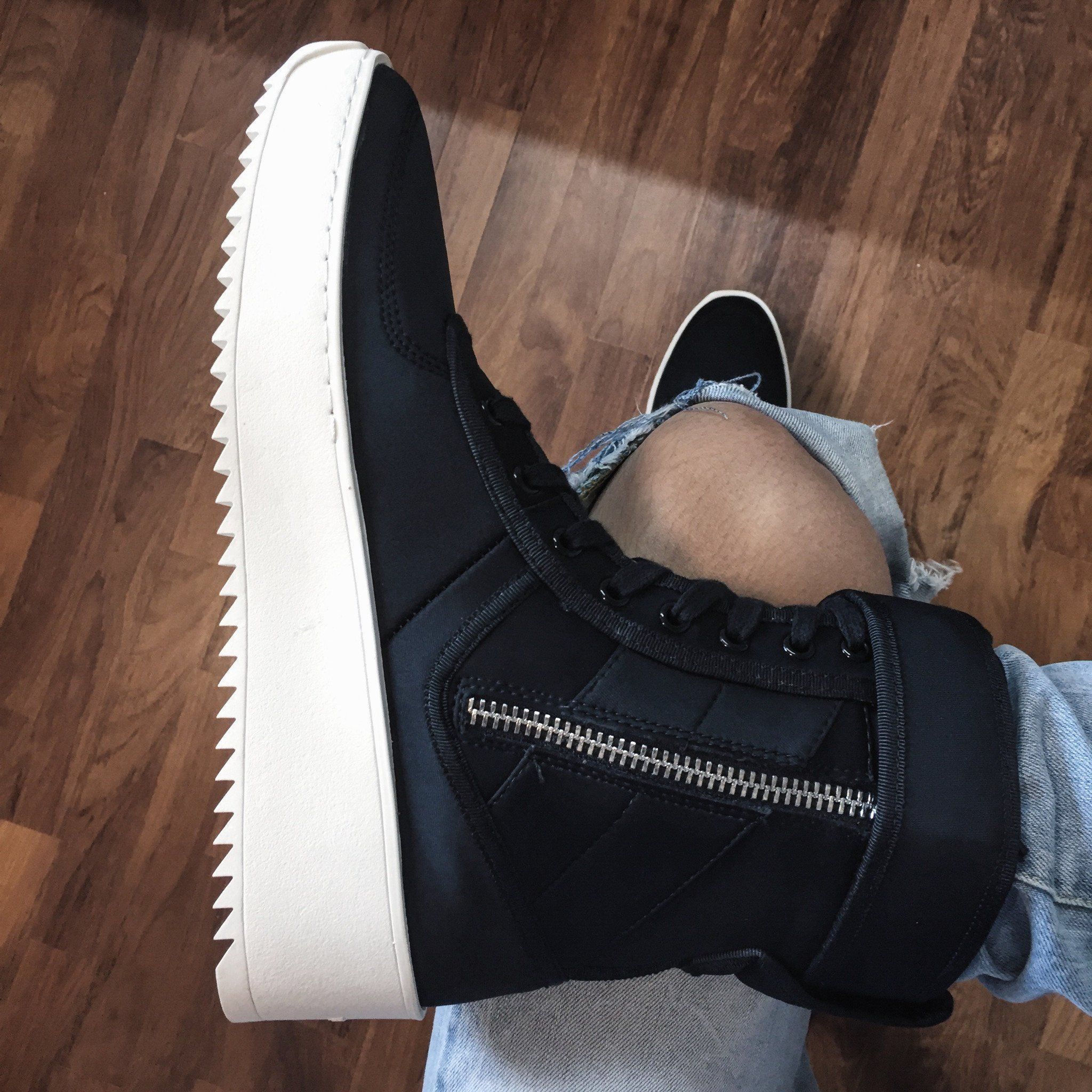 justin bieber fear of god shoes