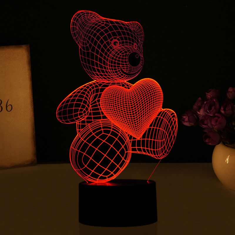 night light teddy bear