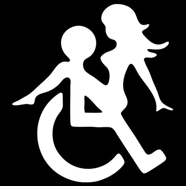 Discount 14 7 16 3cm Wheelchair Sex Funny Interesting Decal Sticker