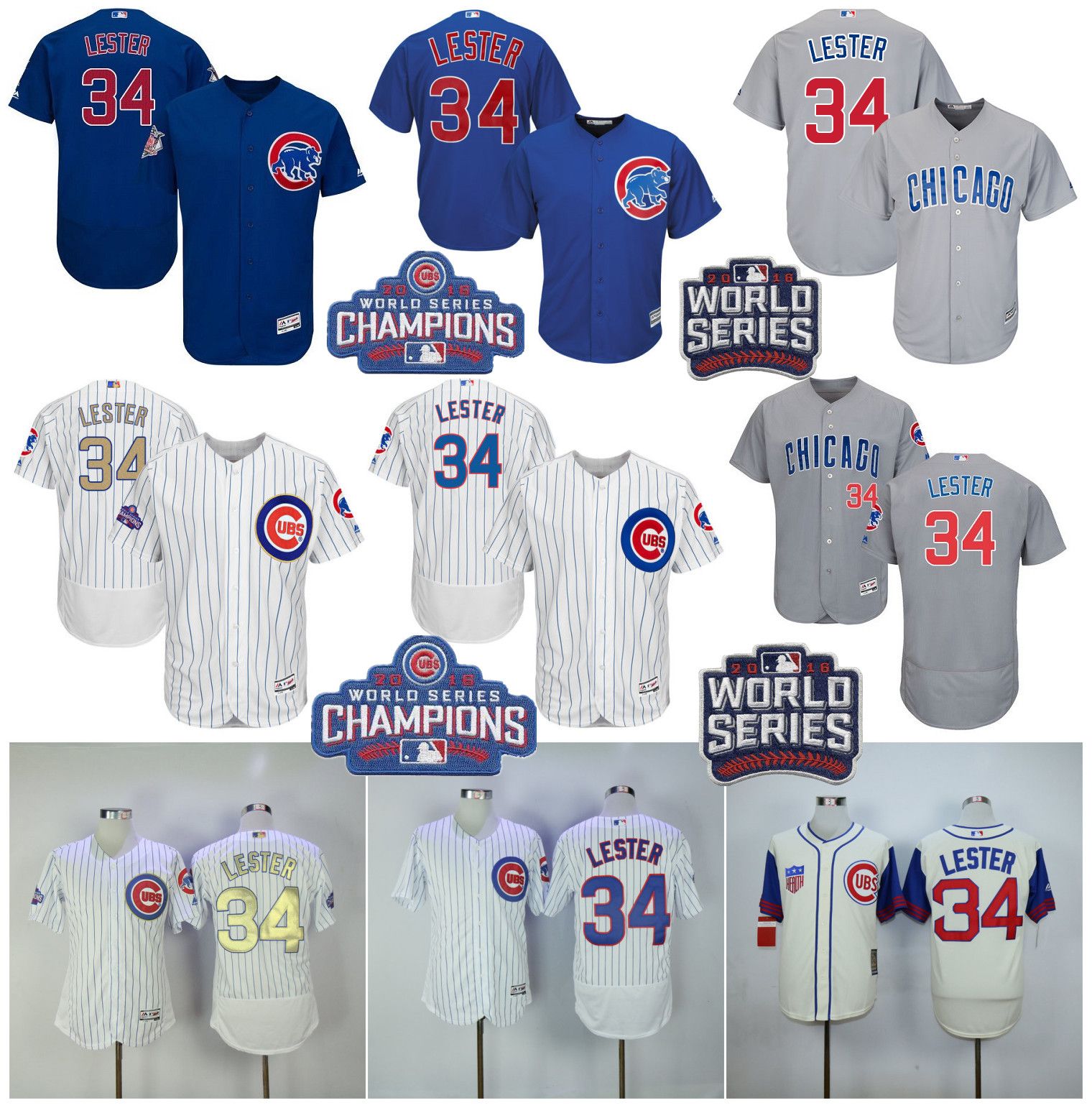 chicago cubs gold jersey