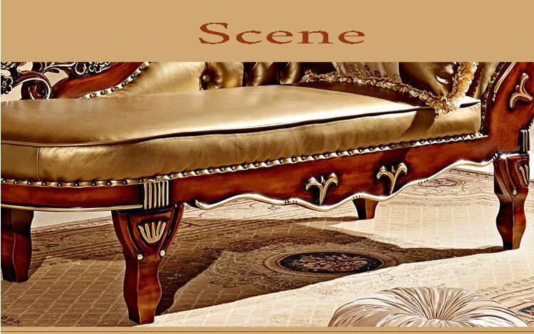2021 Hot Sale Sofa French Design Genuine Leather Couches Living Room Furniture Sofa Real Leather ...
