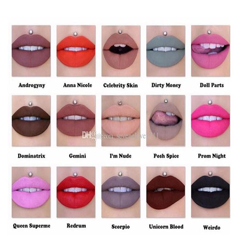 jeffree star lipstick names