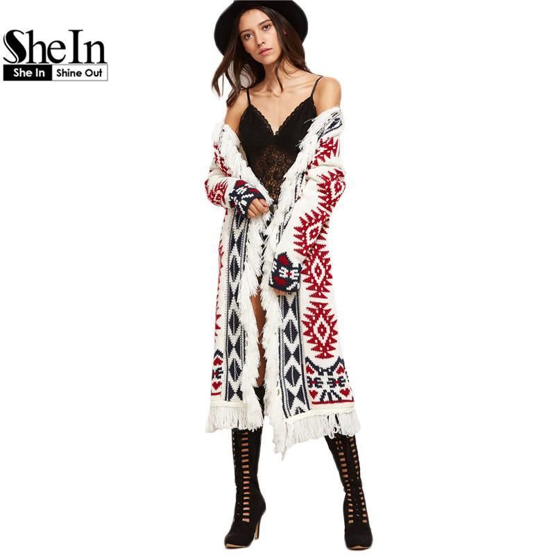 shein long cardigan