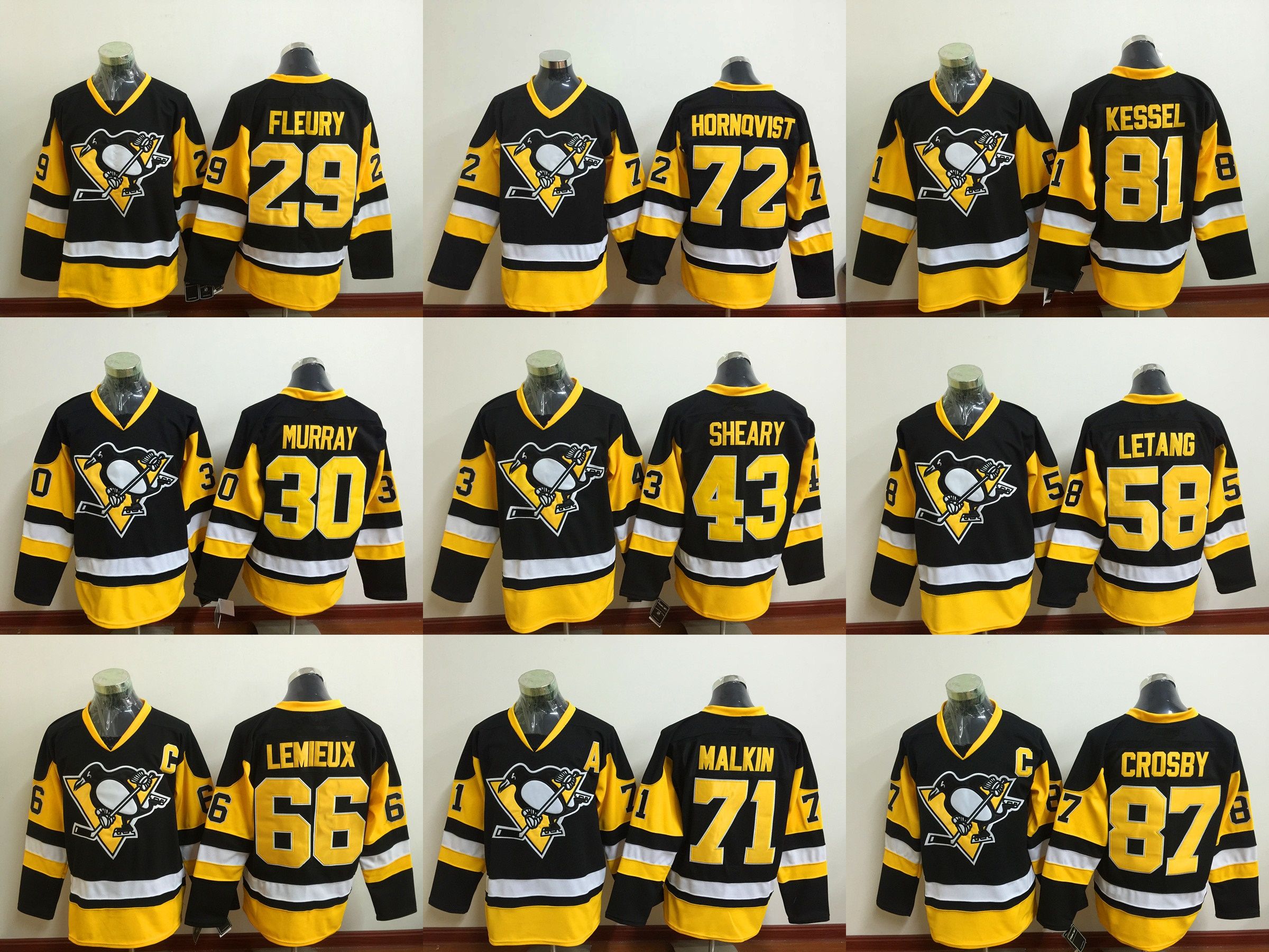 pittsburgh penguins outdoor game 2017 jersey