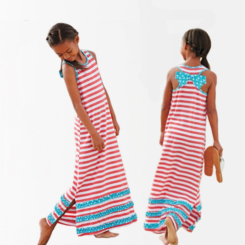 girls summer maxi dress