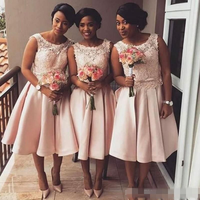 Cheap Lace Short Bridesmaid Dresses ...