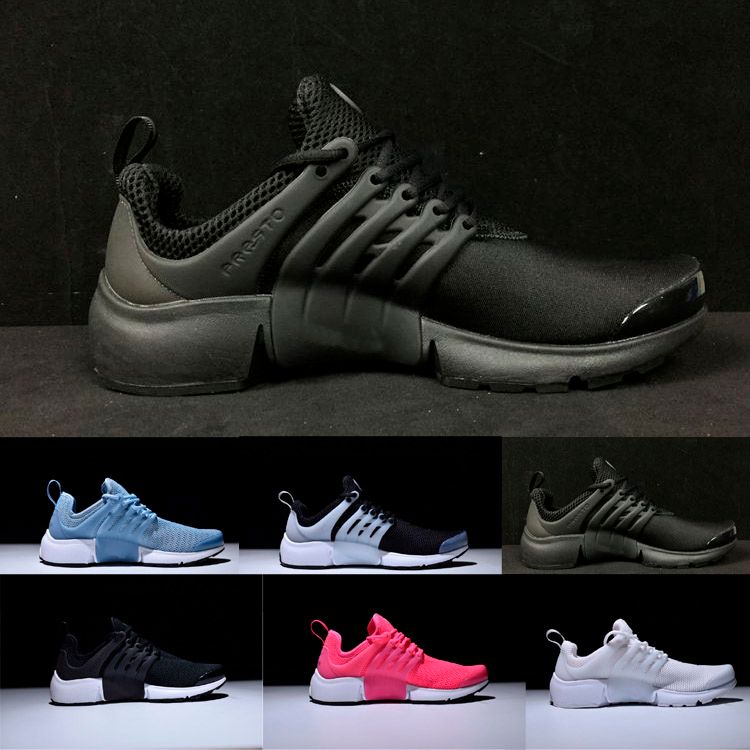 Coincidencia difícil Ambiguo Nuevos 2017 Air Presto Blackout zapatillas de deporte Air Presto ultra  olímpico BR QS mujeres Hombres