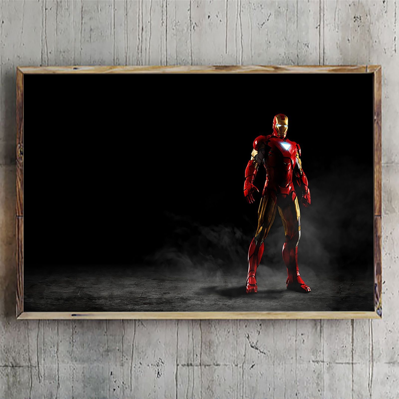 2019 No Frame Iron Man Hd Canvas Print Wall Art Oil Painting Pictures Home Decor Bedroom Living Room Kitchen Decoration From Santarona 3 02