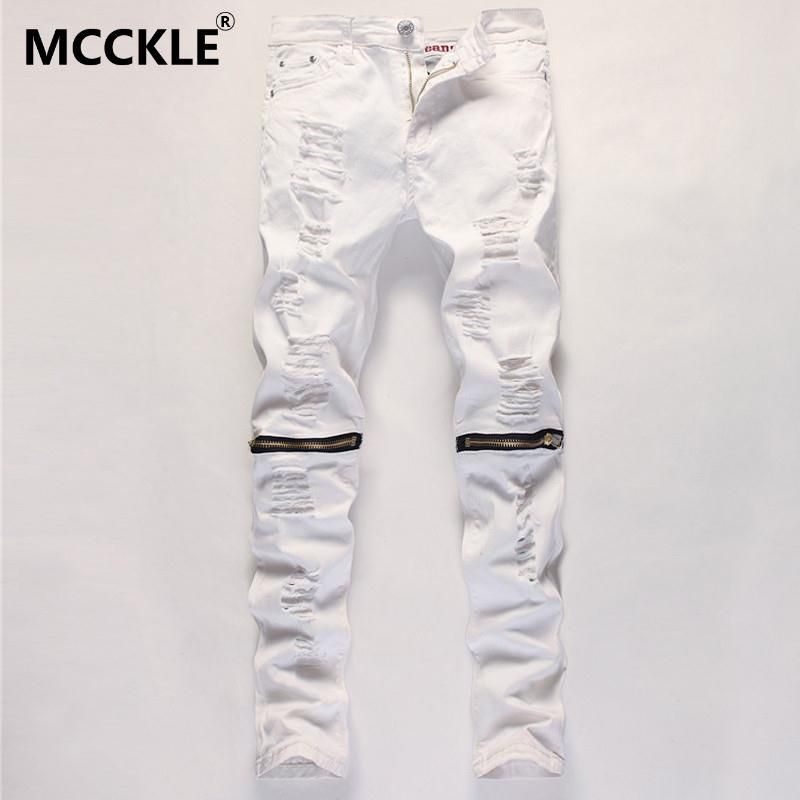 white jeans distressed mens