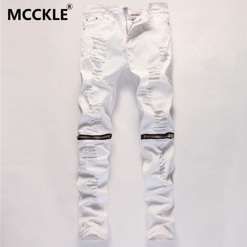 white jogger jeans mens